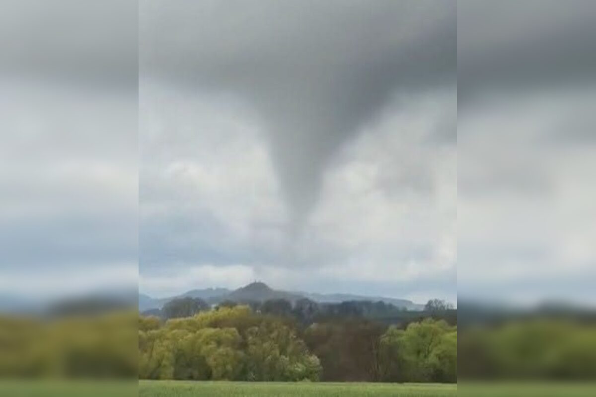 FOTO: Prvé tornádo roka, objavilo sa v Česku, foto 4