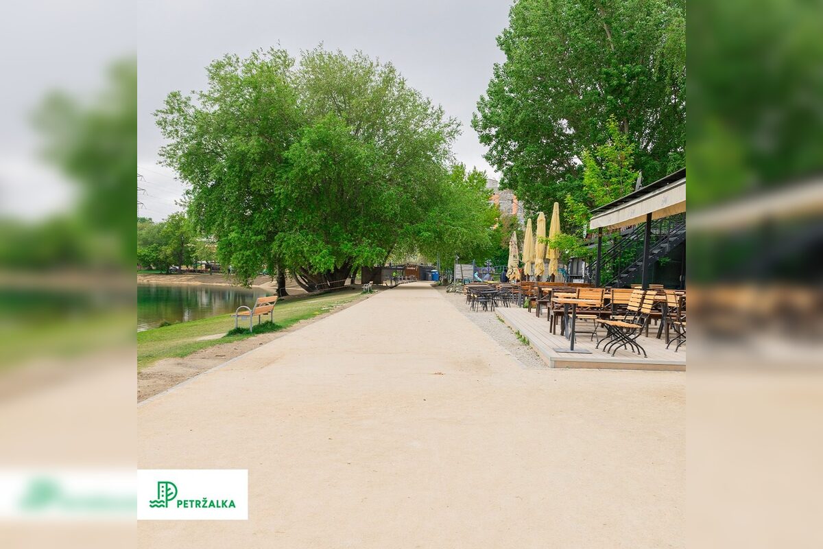 FOTO: Nový mlatový chodník pri Draždiaku, foto 2