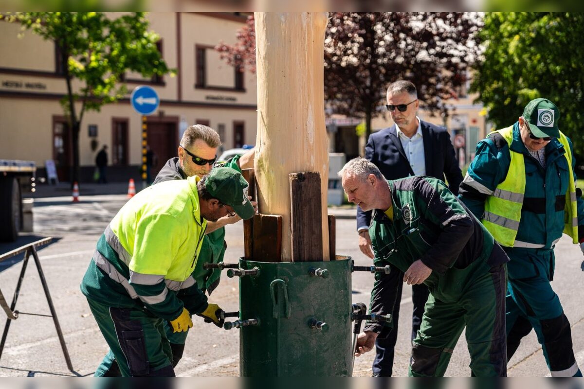 FOTO: Takto vyzeralo stavanie májov v Bratislavskom kraji, foto 24