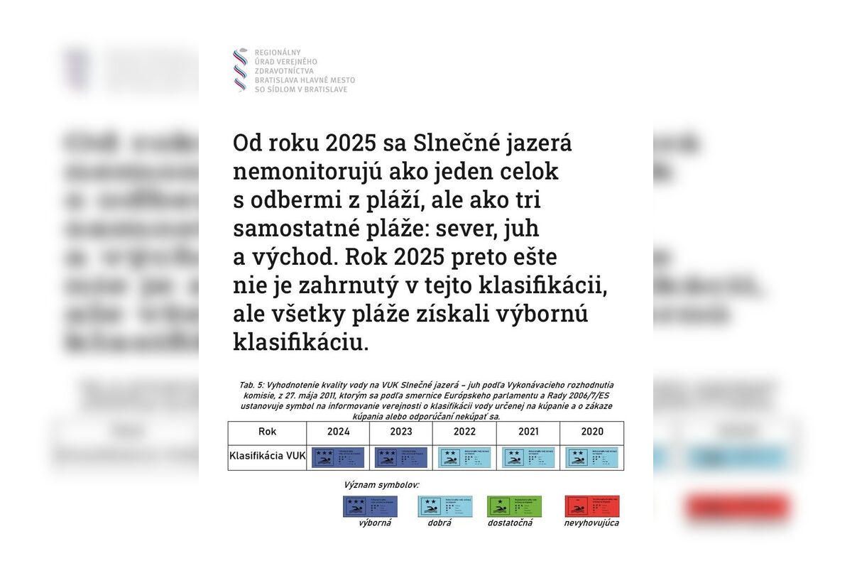 FOTO: Slnečné jazerá majú opäť výbornú kvalitu vody  , foto 7