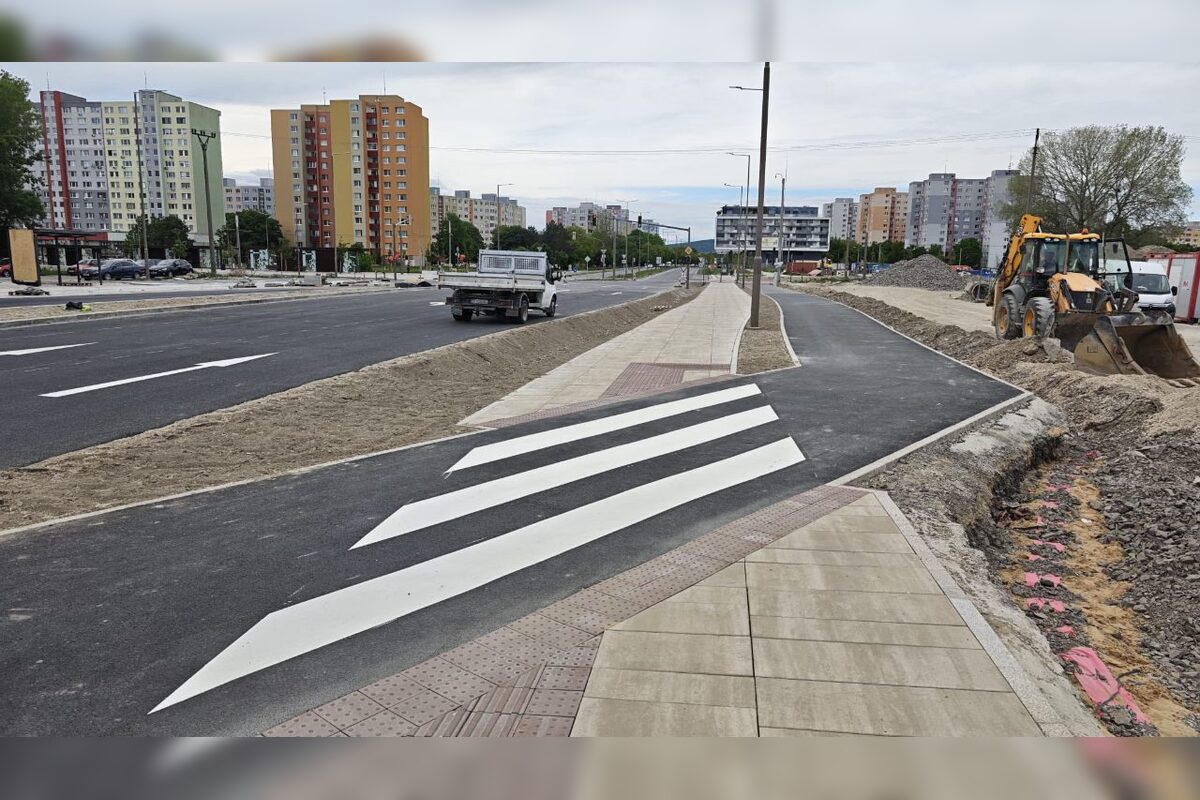 FOTO: Most pri Technopole finišuje, esíčko končí, foto 2
