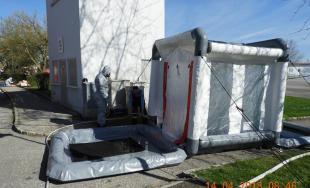 Bratislavskí hasiči si overili a doplnili zručnosti na medzinárodnom cvičení so škodlivými látkami