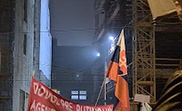 FOTO: Na opozičný protest v Bratislave prišiel opäť rekordný počet ľudí