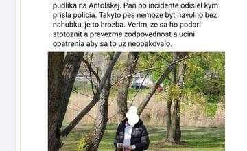 FOTO: Pes v Petržalke napáda okoloidúcich 