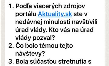 FOTO: Komunikácia medzi Rytmusom a novinárom portálu Aktuality