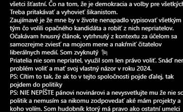 FOTO: Komunikácia medzi Rytmusom a novinárom portálu Aktuality