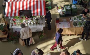 FOTO: Sobotný trh v Starej tržnici víta prvých návštevníkov