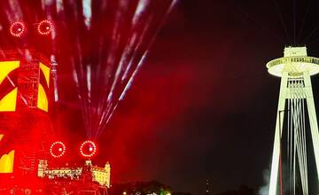 FOTO: Jean-Michel Jarre v Bratislave