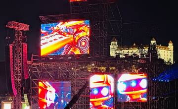 FOTO: Jean-Michel Jarre v Bratislave