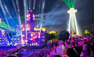 FOTO: Jean-Michel Jarre v Bratislave