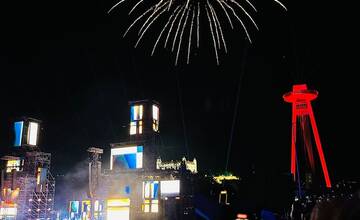 FOTO: Jean-Michel Jarre v Bratislave