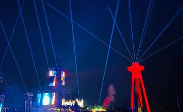 FOTO: Jean-Michel Jarre v Bratislave