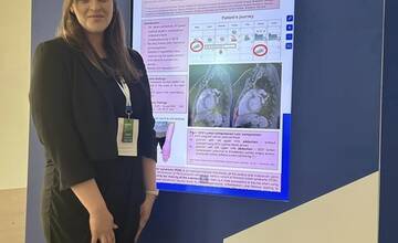 FOTO: Doktorka Pavúková z Univerzitnej nemocnice Bratislava na medzinárodnej konferencii
