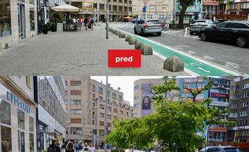 FOTO: Nová zeleň na Dunajskej