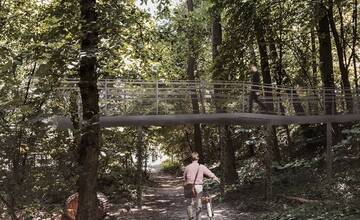 FOTO: Na Partizánskej lúke vznikne nová lávka pre vozíky a kočíky