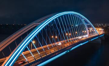 FOTO: Pozrite si unikátne zábery z Bielej noci v Bratislave