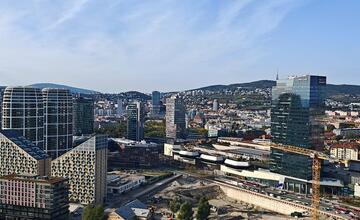 FOTO: Takto vyzerá pohľad na Bratislavu z budovy Klingerka