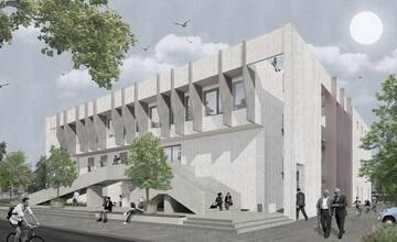 FOTO: Vizualizácia rekonštrukcie radnice v Prievoze a DK v Trnávke