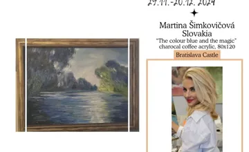 FOTO: Romana Tabáková a Martina Šimkovičová budú vystavovať obrazy na Bratislavskom hrade