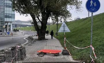 FOTO: V Sade Janka Kráľa osadili novú cyklotrasu