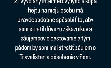FOTO: Vyjadrenie Petra Hliničana ku kauze s Martinom Navrátilom 
