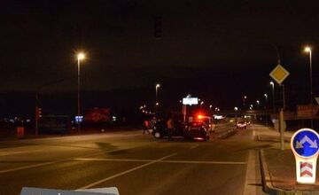 FOTO: Na Ceste na Senec došlo na Štedrý večer k dopravnej nehode