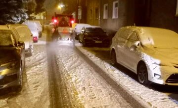 FOTO: Ružinov vyzerá ako z Mrázika. V Rači však sneh nepadal