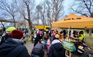 FOTO: Novoročná mulčovačka 2025 v Sade Janka Kráľa v Petržalke