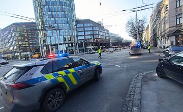 FOTO: Nehoda Ladislava Kamenického na Karadžičovej ulici