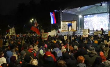 FOTO: Protest v Bratislave