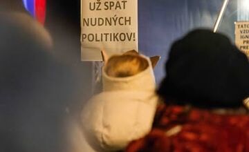 FOTO: Protest v Bratislave