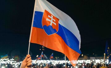 FOTO: Protest v Bratislave