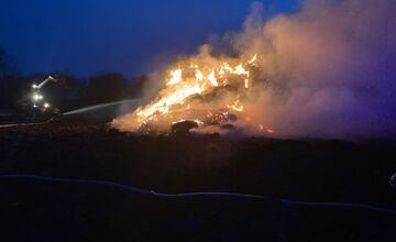 FOTO: Požiar v obci pri Malackách