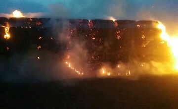 FOTO: Požiar v obci pri Malackách