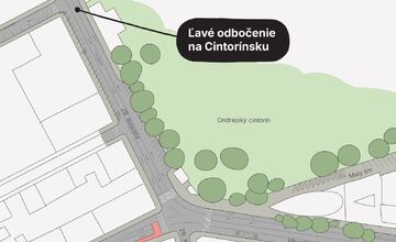 FOTO: Magistrát oznámil dopravné zmeny na Dunajskej ulici