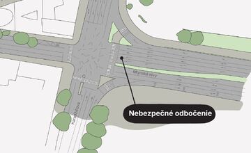 FOTO: Magistrát oznámil dopravné zmeny na Dunajskej ulici