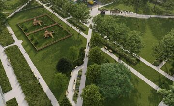 FOTO: Projekt nového parku na Uzbeckej v Podunajských Biskupiciach