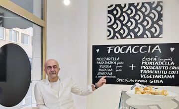 FOTO: Majiteľ Darko a jeho focacceria Focca & Giba
