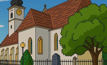 FOTO: Mesto Pezinok v seriáli Simpsonovci