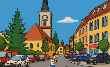 FOTO: Mesto Pezinok v seriáli Simpsonovci