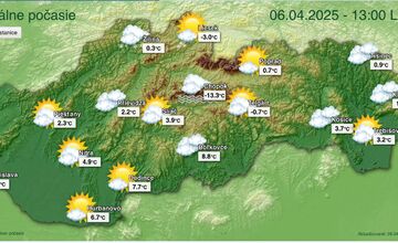 FOTO: Zmena počasia priniesla výstrahy pre Bratislavský kraj, očakávajte aj mráz