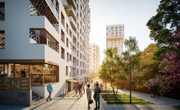 FOTO: Projekt Čerešne prinesie do Dúbravky nové námestie