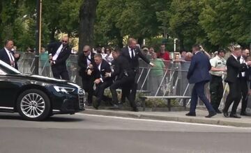 FOTO: Fínska televízia zverejnila nové zábery z atentátu na Fica