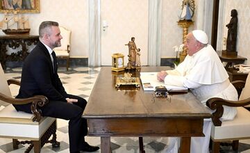 FOTO: Stretnutie s pápežom Františkom v Bratislave