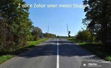 FOTO: Polícia uzatvorí priecestia na Záhorí