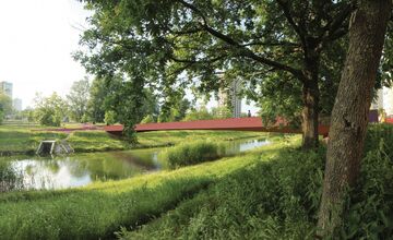 FOTO: Plánované lávky cez Chorvátske rameno v Petržalke