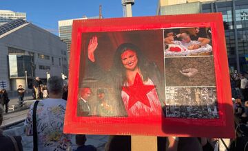 FOTO: Ako prebiehal protest Netreba nám Netrebko proti ruskej propagande?