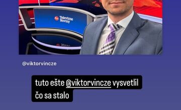 FOTO: Viktor Vincze a Zuzana Čimová skončili v Televíznych novinách