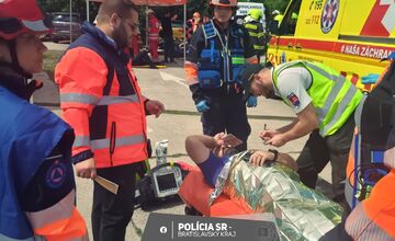 FOTO: Taktické cvičenie bratislavských policajtov