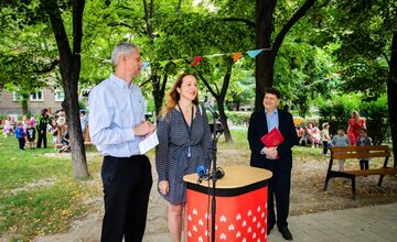 FOTO: Staré Mesto obnovilo ihrisko aj verejný priestor na Záhrebskej  